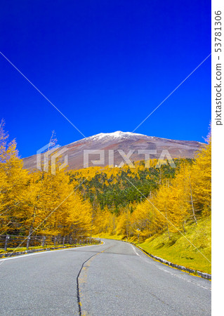 Scenery seen from Mt. Fuji of autumnal season, Fuji skyline of Fujinomiya-shi Scenery seen from Mt. Fuji of autumnal season, Fuji skyline of Fujinomiya-shi 53781306
