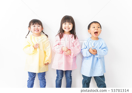 Children brushing their teeth Children brushing their teeth 53781314
