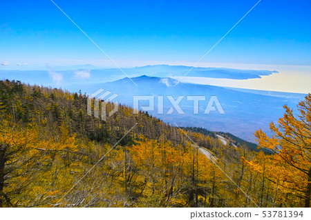 Fuji Skyline and Suruga Bay seen from the 5th branch of Fujinomiyaguchi in the fall season Fuji Skyline and Suruga Bay seen from the 5th branch of Fujinomiyaguchi in the fall season 53781394