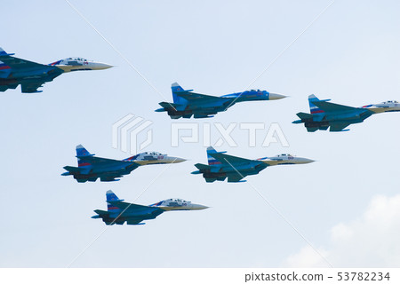 Military air fighters SU-27 53782234