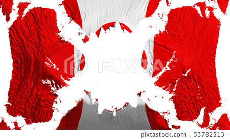 KKK torn flag fluttering in the wind KKK torn flag fluttering in the wind 53782513
