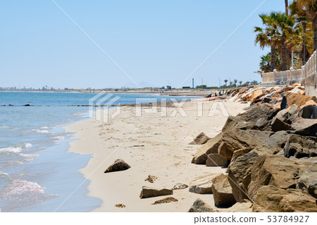 Pilar de la Horadada sandy beach, Spain Pilar de la Horadada sandy beach, Spain 53784927
