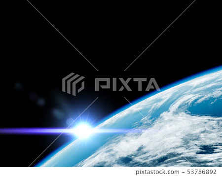 Earth seen from space 53786892