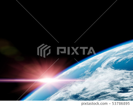 Earth seen from space 53786895