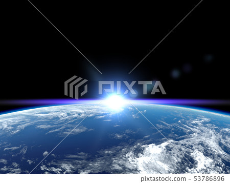 Earth seen from space 53786896