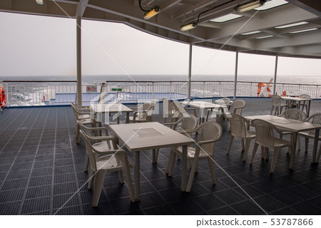 從Tomakomai East Port到Shiga New Japan Sea Ferry Suisse甲板 從Tomakomai East Port到Shiga New Japan Sea Ferry Suisse甲板 53787866