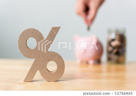 Percentage sign symbol Percentage sign symbol 53788485