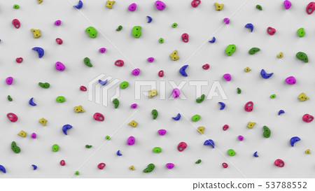 Bouldering wall front 53788552