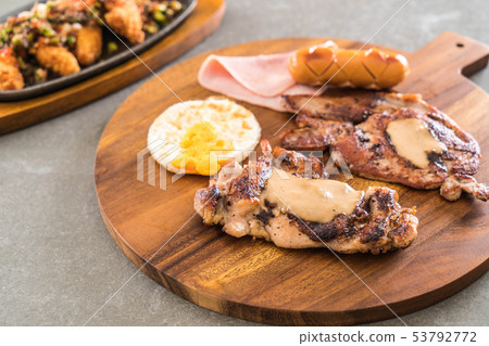 mix grilled steak mix grilled steak 53792772