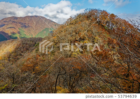 Mt. Omuro seen from the Tanzawa/Hinoto Maruryo line 53794639