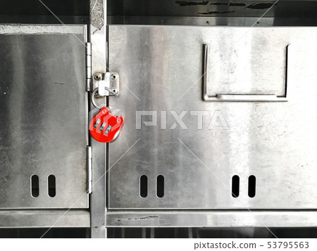 Locked mailbox Locked mailbox 53795563