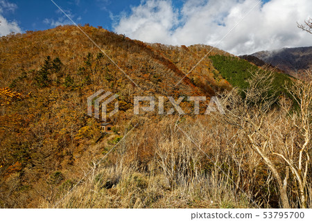 Mt. Omuro seen from near Tanzawa-Inukoshi 53795700