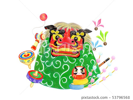 Lion dance and toys Lion dance and toys 53796568