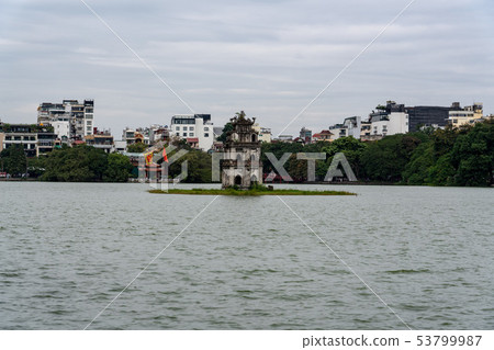 Hoan Kiem湖的Ngok San寺 Hoan Kiem湖的Ngok San寺 53799987