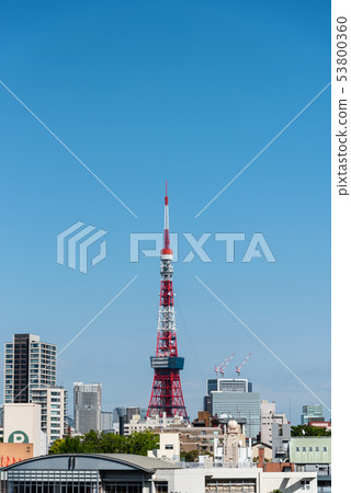 東京塔和藍天(提供留言空間) 東京塔和藍天(提供留言空間) 53800360