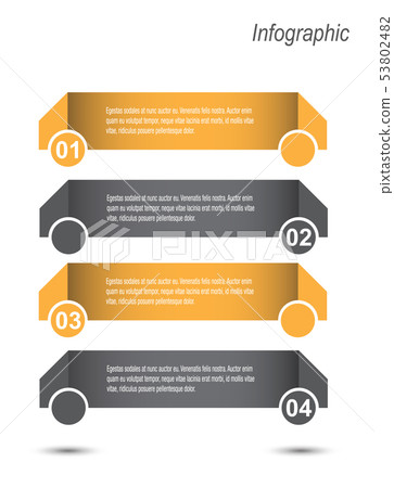 Info-graphic design template. Info-graphic design template. 53802482