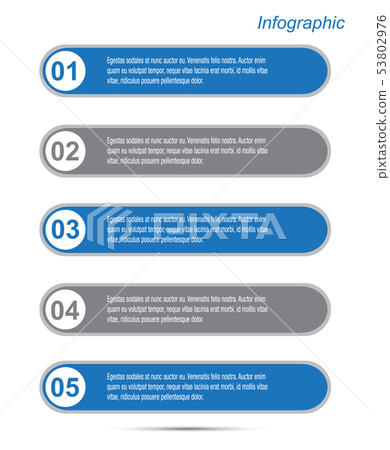 Info-graphic design template. Info-graphic design template. 53802976
