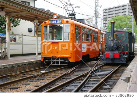 Matsuyama city tram 53802980