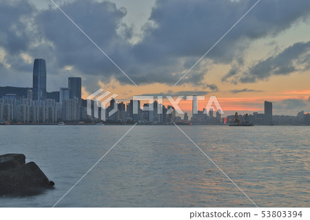 hong kong view from Lei Yue Mun village hong kong view from Lei Yue Mun village 53803394