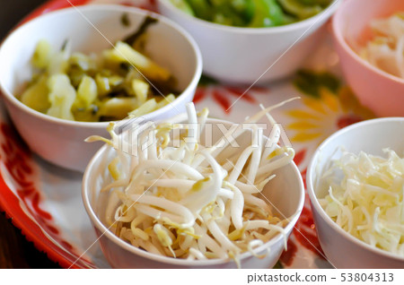 vegetable and pickled vegetable, preserved vegetable and pickled vegetable, preserved 53804313