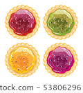 vector jam pie set 53806296