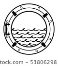 vector submarine boat window symbol 53806298