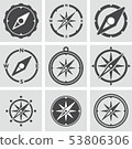 vector collection of compass icons 53806306