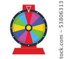 vector fortune wheel 53806313