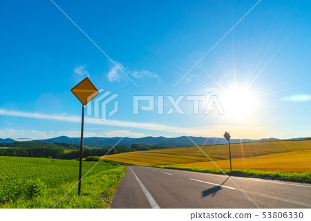 路日出向前圖像 53806330