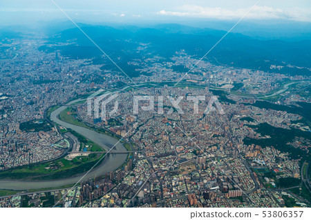 Taipei City Area Aerial Photography 53806357