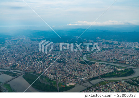 Taipei City Area Aerial Photography Taipei City Area Aerial Photography 53806358