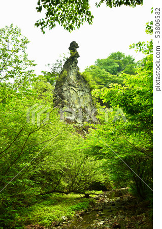 The strange rock of Haruna Shrine: Kuori rock The strange rock of Haruna Shrine: Kuori rock 53806582