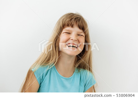 Laughter emotion Portrait 53806904