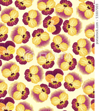 Floral seamless pattern. Flower bloom background. Floral seamless pattern. Flower bloom background. 53807003