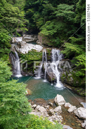 Tokushima Nagacho Oiso Waterfall July 2017 53807464