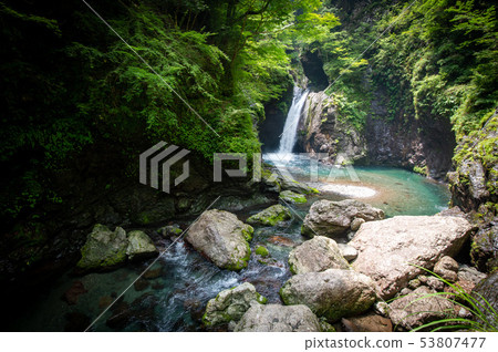 Tokushima Nagacho Okama Waterfall July 2017 Tokushima Nagacho Okama Waterfall July 2017 53807477