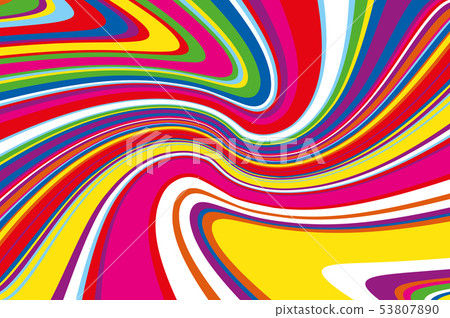 Bright dynamic background with wavy lines Bright dynamic background with wavy lines 53807890