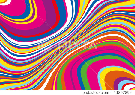 Bright dynamic background with wavy lines Bright dynamic background with wavy lines 53807893