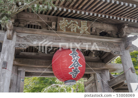 Hase寺的山門(鎌倉市長谷) Hase寺的山門(鎌倉市長谷) 53808069