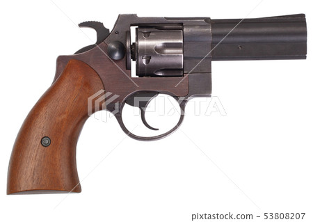 Revolver isolated on white 53808207