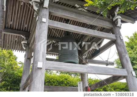 Bell tower of Hase-dera (Kamakura mayor valley) 53808318