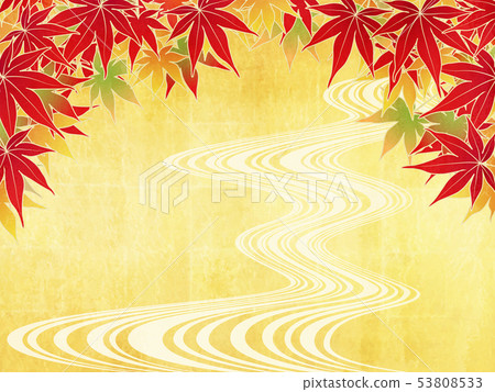 秋天的樹葉 53808533