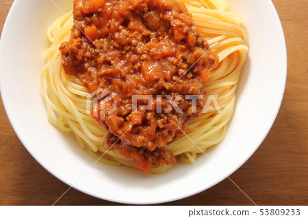 肉醬意大利面。 53809233