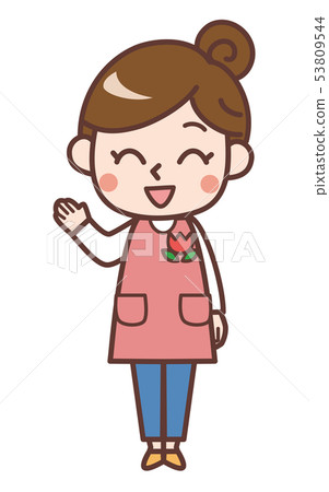 Nursery girl - Stock Illustration [53809544] - PIXTA