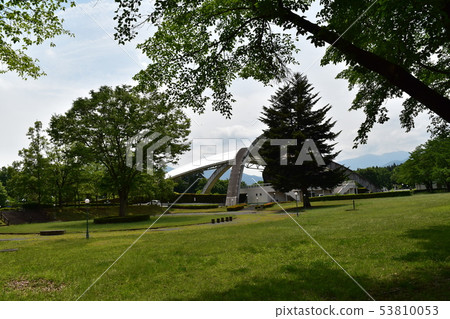 新鮮的綠色秩父冥想公園 53810053