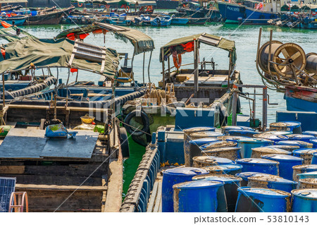 Shekou fishing port in Shenzhen 53810143