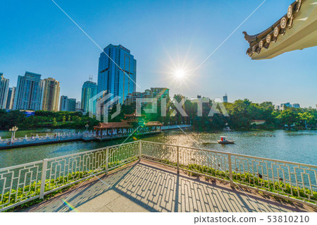 Lake view at Lizhi Park 53810210