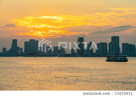 Xiamen waterfront city buildings Xiamen waterfront city buildings 53810451