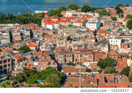 View of Gulangyu Island in Xiamen 53810457