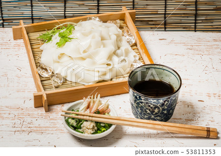 Orikiri Udon homemade noodles of Japan (udon) Orikiri Udon homemade noodles of Japan (udon) 53811353